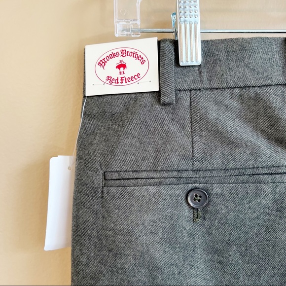 NWT BROOKS BROTHERS Red Fleece men’s pants size 34 x 32 MSRP $140 - Picture 6 of 7